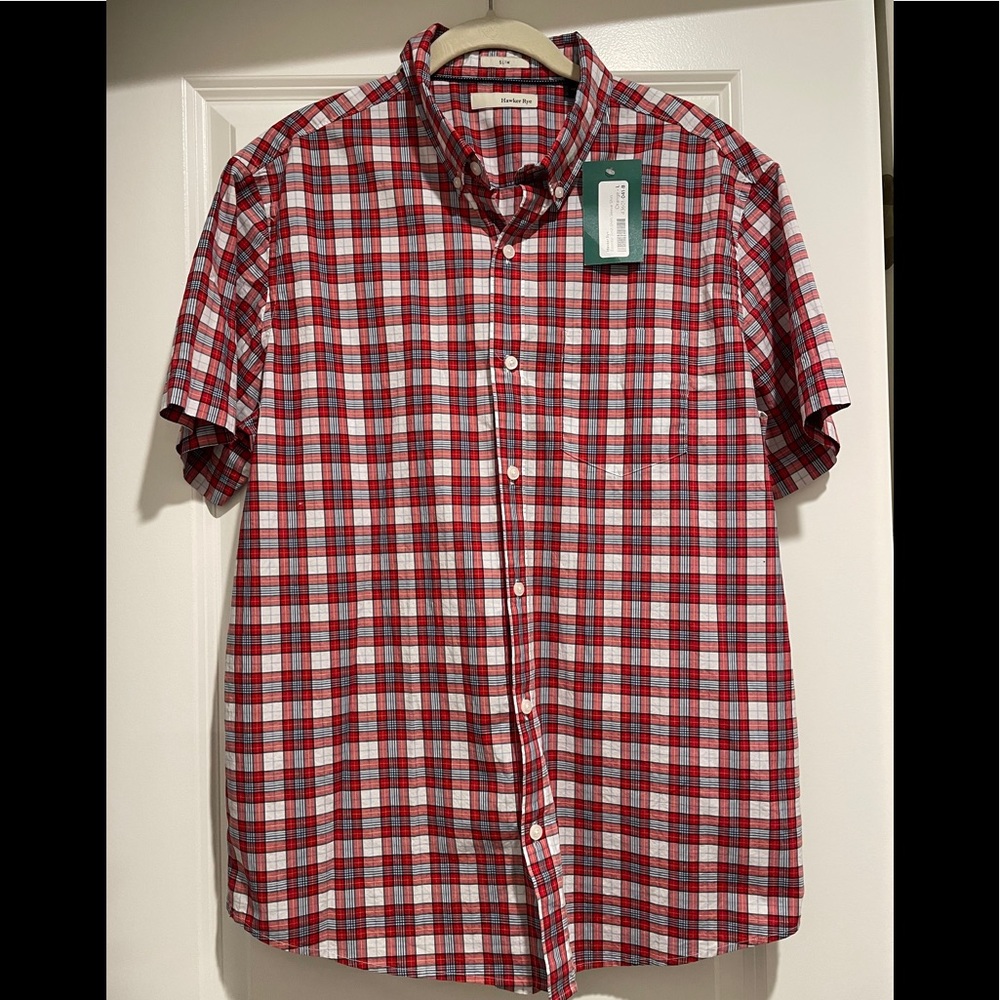 Men’s Short Sleeve Button Up